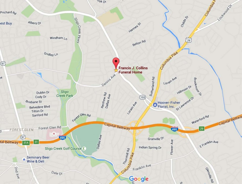 Give Me Directions Home Please Collins Funeral Home » Directions